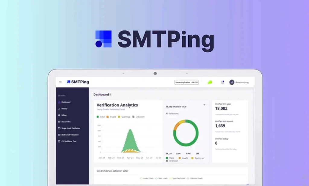 SMTPing Email Validation Lifetime Deal