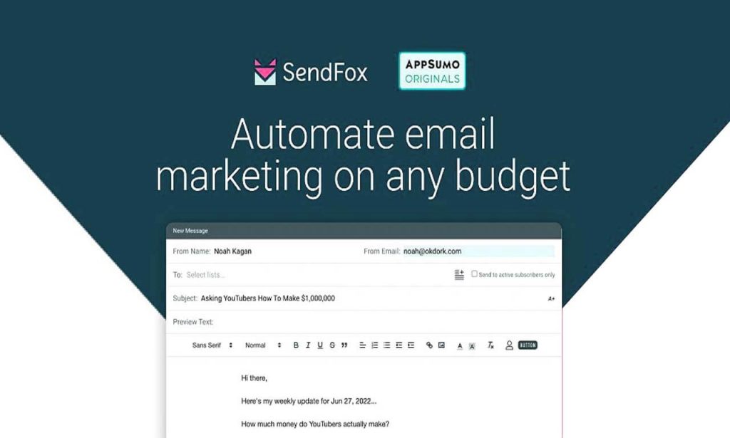 SendFox-Lifetime-Deal